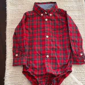 Carter’s Christmas Onesie 9 months